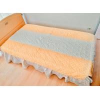 ราคา ผ้าคลุมเตียง หรือผ้าปูที่นอนแบบมีชายระบาย 2 ชั้น (กระโปรงเตียง) ขนาด 3.5 ฟุต สีขาวเหลืองลายจุด ยี่ห้อ Attirance มือสองขายตามสภาพ (มือสอง) (360937975)