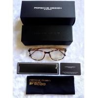 ราคา PORSCHE DESIGN น้ำตาลลายกระ เฟรม Titanium ทอง เรียบหรู (มือหนึ่ง) (360747818)