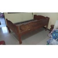 ราคา เตียงไม้สักโบราณ (มือสอง) (360939476)