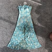 ราคา เดรสลูกไม้ Misty Mynx สีฟ้า (มือหนึ่ง) (360946892)