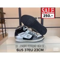 ราคา 6US 37EU 23CM รองเท้าบาสเกตบอลหุ้มข้อดีซีมือสองสภาพดี NO.054 DC JUNIORS REBOUND HIGH SE (มือสอง) (360937679)