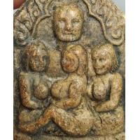 ราคา 3346-ขุนแผนสามสาวกินน้ำบ่อเดียวกัน เนื้อผงเก่า หลังกุมารทอง (มือสอง) (359297389)