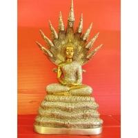 ราคา พระนาคปรก หน้าตัก5นิ้วเนื้อทองเหลือง (มือหนึ่ง) (360506293)