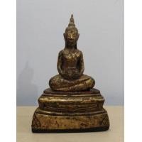 ราคา 2000 พิเศษ 1000 พระเชียงรุ้งเนื้อไม้มงคล ขนาด 3 นิ้ว ศิลปะล้านนา (มือสอง) (358387299)