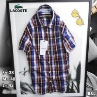 ราคา Sale เสื้อ Lacoste Slim Fit Shirt (มือหนึ่ง) (360932857)