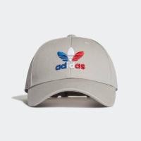 ราคา adidas ORIGINALS หมวกเบสบอล Trefoil สีเทา (มือหนึ่ง) (360930070)