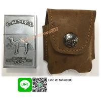 ราคา ไฟแช๊ค ZIPPO CAMEL พร้อมซองหนังแท้ (มือสอง) (360929056)