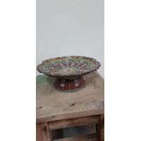 ราคา ขายพานเก่าโบราณมีขอบปิ่นตามสภาพ (มือสอง) (360927820)