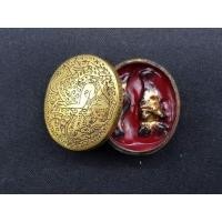 ราคา ตลับสีผึ้ง ครูบาวัง วัดบ้านเด่น จ.ตาก เนื้อ​ทองเหลือง​ (มือสอง) (356338262)