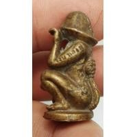 ราคา 3367-เครื่องรางมหาเสน่ห์ เนื้อทองเหลือง ปลัดกวัก (มือสอง) (350939461)