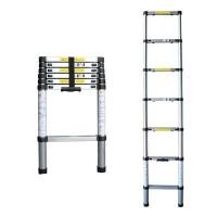 ราคา BARCO บันไดอลูมิเนียม บันไดยืดหดได้ ใช้งานทรง พาด รุ่น 7-15 ขั้น (มือหนึ่ง) (360880838)