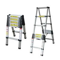 ราคา BARCO บันไดอลูมิเนียม ยืด-หด ได้ ใช้งานทรงA รุ่น 7-11 ขั้น (มือหนึ่ง) (360880701)