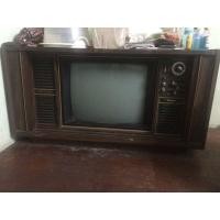 ราคา ทีวีตู้ไม้เก่า (มือสอง) (360879875)