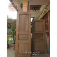 ราคา รับผลิตประตูบานไม้สักแท้ (มือหนึ่ง) (360869623)