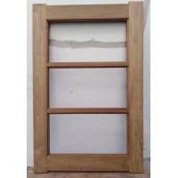 ราคา ขายบานหน้าต่างไม้สักบานทึบ​ บานกระจก (มือหนึ่ง) (353733706)