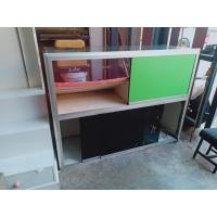 ราคา ขายตู้โชว์โทรศัพท์ กระจกใหญ่ ราคาถูกมาก บางนา (มือสอง) (360870712)