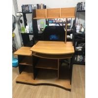 ราคา โต๊ะคอมพิวเตอร์ ขนาดใหญ่ สภาพดี ราคาถูก (มือสอง) (360869780)