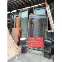 ราคา ขายประตูบานเลื่อนอลูมิเนียม (มือสอง) (360868478)