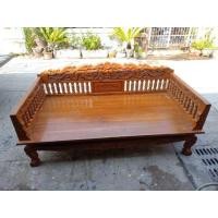 ราคา โซฟาไม้สัก (มือสอง) (360871477)