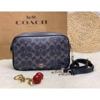 ราคา Coach jes crossbody กระเป๋าสะพายข้าง ครอสบอดี้ 2 ซิป ไซส์ 9.5” ส่งฟรี EMS (มือหนึ่ง) (360891585)
