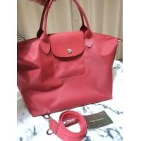ราคา Longchamp NEO สีแดง ไซส์ M หูสั้น มือสอง (มือสอง) (360909445)