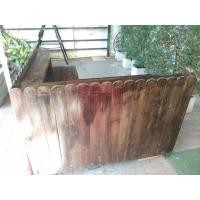 ราคา เคาน์เตอร์ไม้รูปตัวL สำหรับขายกาแฟ เครื่องดื่ม (มือสอง) (360738499)