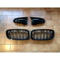 ราคา ชุดแต่ง BMW F30 กระจังหน้า M3 ครอบกระจกข้าง M3 สปอยเลอร์หลัง M4 (มือหนึ่ง) (355164920)