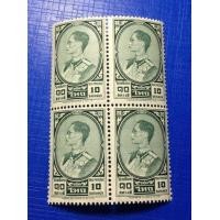 ราคา แสตมป์ชุดพระรูป ร.9 ชุด3 ดวง10สต บล๊อก4 (มือสอง) (338311128)