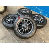 ราคา ล้อแม็ก ISUZU D-Max ขอบ 15 สีเทากัน พร้อมยางป้ายแดง 205-70-15 Yokohama ปลายปี 20 สวยกริ๊บ (มือสอง) (345773423)
