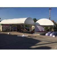 ราคา เช่า ให้เช่า เต็นท์โค้งสีขาว ขนาด 4x8 (355456806)