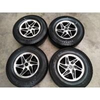 ราคา ล้อมิซู สตาร์ด้า แท้ ขอบ 14×6 นิ้ว 6รู139 ขายยกชุดพร้อมยาง ตามสภาพ แม็กดีไม่มีแตก (มือสอง) (358851089)