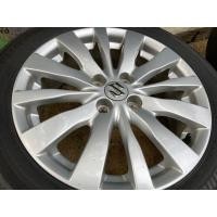 ราคา ล้อ Suzuki Swift รุ่นTop 4รู 100 ขนาด 16 นิ้วยาง Bridgestone 185 55 16 2015 (มือสอง) (346566384)