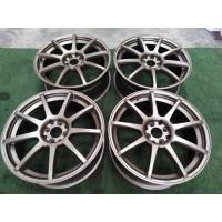 ราคา แม็กแฟชั่น​ ขอบ​ 18×7.5​ 4​รู​100​กับ​114​ สีน้ำตาลอ่อน​ ไม่มีแตก​ ขายยกชุด (มือสอง) (358850598)