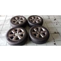 ราคา ล้อโตโยต้าขอบ17 6รูพร้อมยาง225 55 17 (มือสอง) (354064295)