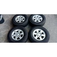 ราคา ล้อแม็กมิตซูไททันขอบ16 6รูพร้อมยาง (มือสอง) (353136307)