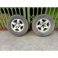 ราคา แม็กรถกระบะมาสด้าขอบ 15" 6รู ราคา 3000฿ (มือสอง) (359225253)