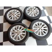 ราคา ล้อแม็ก toyota แท้ศูนย์พร้อมยางปี 18ขอบ 15 4 รู ใส่รถเก๋ง (มือสอง) (360901825)