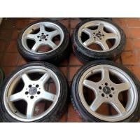 ราคา ล้อแท้ AMG style 3 18” w211 e55 (ไม่มียาง) (มือสอง) (359974970)