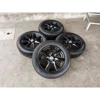 ราคา ล้อแม็กขอบ15 NISSAN อเมล่า สีดำ สวยมาก พร้อมยางDUNLOP185-65-15 ปี18 (มือสอง) (360474611)
