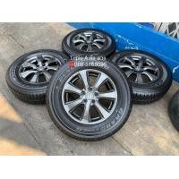 ราคา ✨ล้อแม็ก✨Honda CRV G3 ขอบ 17 สีเทากัน พร้อมยางใหม่ป้ายแดง 225-70-17 Dunlop ปลายปี 20 สวยกริ๊บ (มือสอง) (360897641)