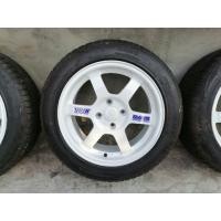 ราคา ล้อแม็กTE37ขอบ15กว้าง7สีขาวมุก พร้อมยางAccella 195 55 15 ยางปี2020ตุ่มหน้ายางยังอยู่ ล้อเก่าเทิร์นได้ครับ (มือสอง) (360901460)