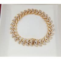ราคา กำไลทอง สร้อยข้อมือแบบสวยทองแท้ 9k (มือหนึ่ง) (360874156)