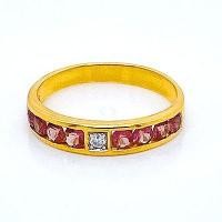 ราคา แหวนพลอย แหวนพลอยแท้ แหวนเพชรแท้ แหวนทอง (มือสอง) (360906169)