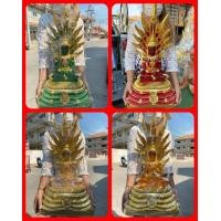 ราคา พระแก้วมรกตปางนาคปรก ฐานกว้าง 15 นิ้ว สูง 27 นิ้ว เบิกเนตรแล้ว (มือหนึ่ง) (360868296)