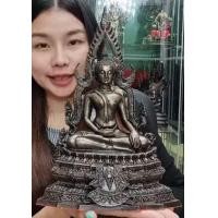 ราคา พระพุทธชินราช เนื้อเหล็กน้ำพี้ หน้าตัก 5 นิ้ว สูง 12 นิ้ว (มือหนึ่ง) (360897814)