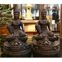 ราคา ท้าวจตุคาม ท้าวรามเทพ ชุดกรรมการ เนื้อทองระฆังรมมันปู ขนาดบูชาสูง 12 นิ้ว รุ่นมั่งมีศรีนคร วัดพระบรมธาตุฯ นครศรีธรรมราช รับประกันแท้จากวัด (มือสอง) (360872289)