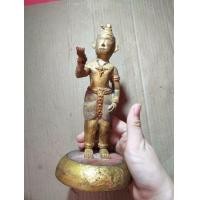 ราคา กุมารเครื่องรางกุมารทองเก่าๆไม้แกะสูง9นิ้ว (มือสอง) (360877799)