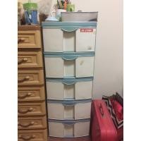 ราคา ลิ้นชักพลาสติก 5 ชั้น (มือสอง) (360903499)