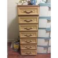 ราคา ลิ้นชักพลาสติก 7 ชั้น (มือสอง) (360903467)