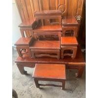 ราคา โต๊ะหมู่บูชาไม้มะค่าเก่า (มือสอง) (360908474)